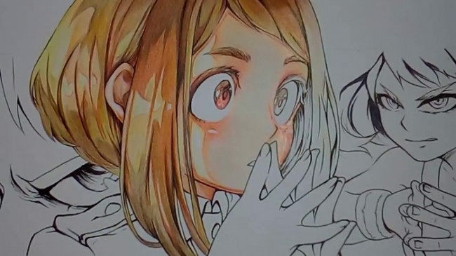 动漫插画绘画过程_美丽时尚动漫插画过程100m_动漫插画设计图