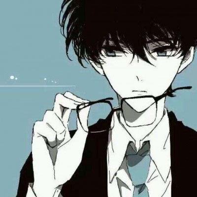黑白头像动漫冷男高清_黑白头像男动漫高冷_黑白动漫男头像高冷