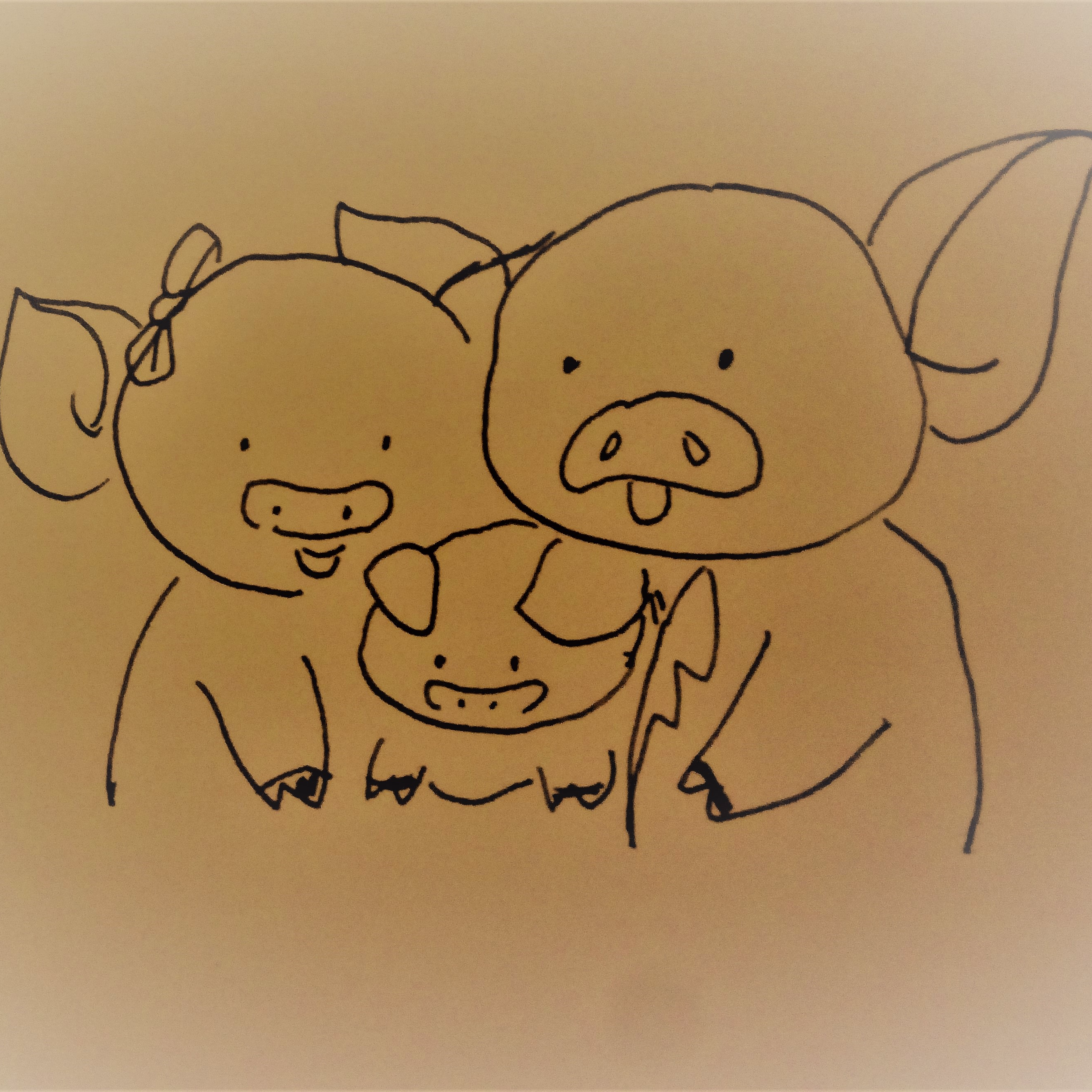 玩笔画笔画_玩简笔画_一起玩耍简笔画