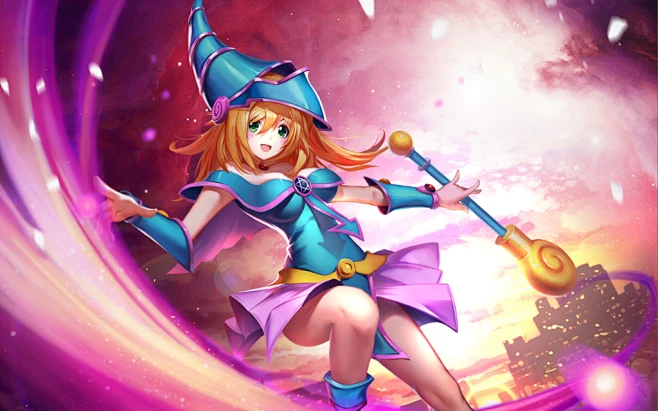 黑魔导女孩美图-黑魔导女孩：集美貌与智慧于一身的梦中情人