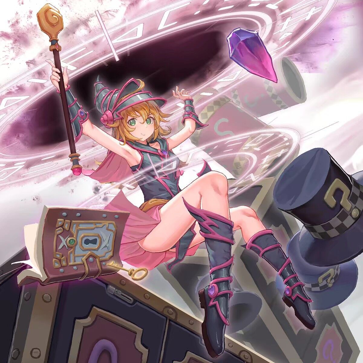 黑魔导女孩美图_黑魔导女孩多少钱一张_黑魔导女孩正版价格